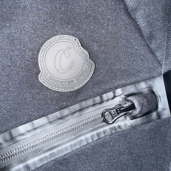 Men's Black zip up Cookie Jacket hoodie - Picture 9 of 11